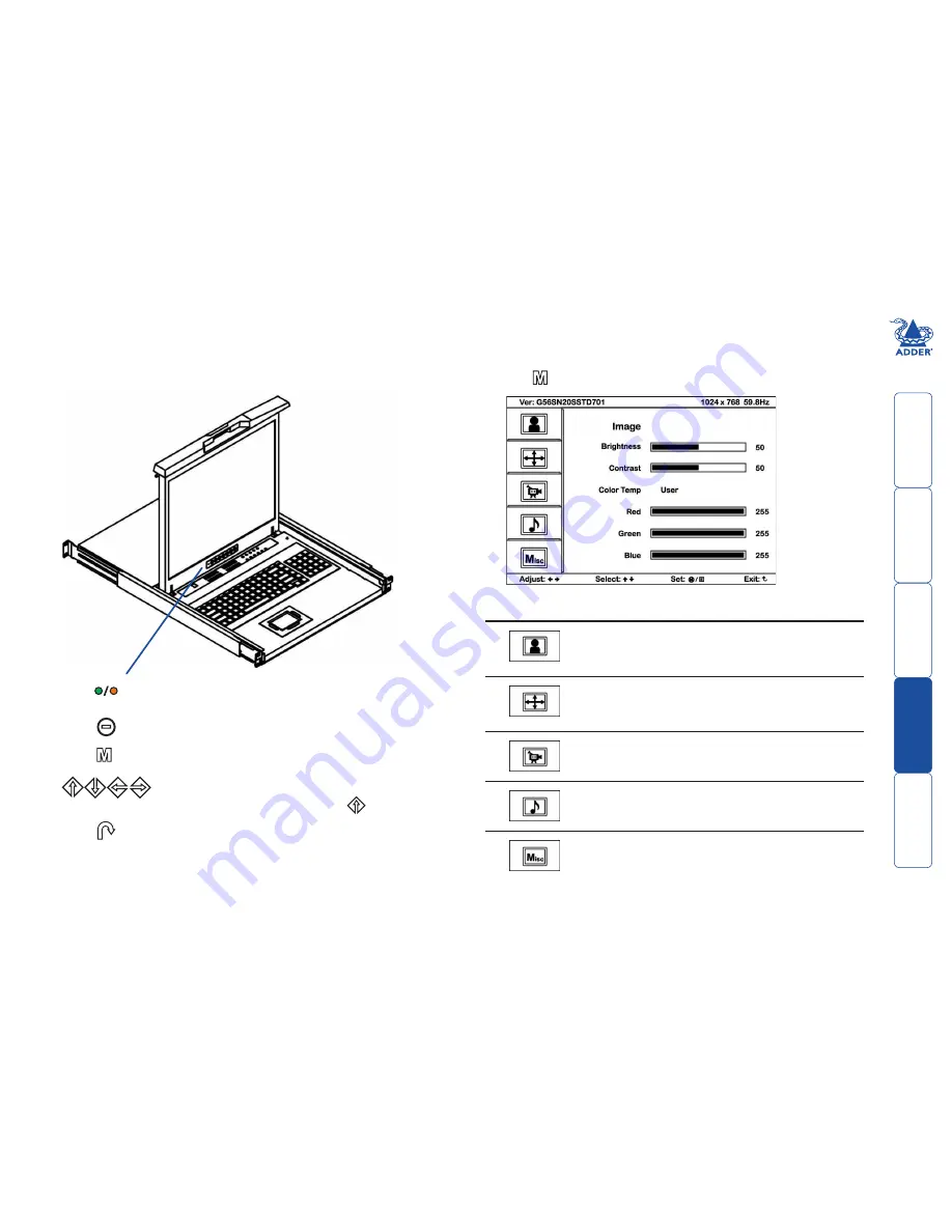 ADDER AdderView RDX Rack Drawer User Manual Download Page 10