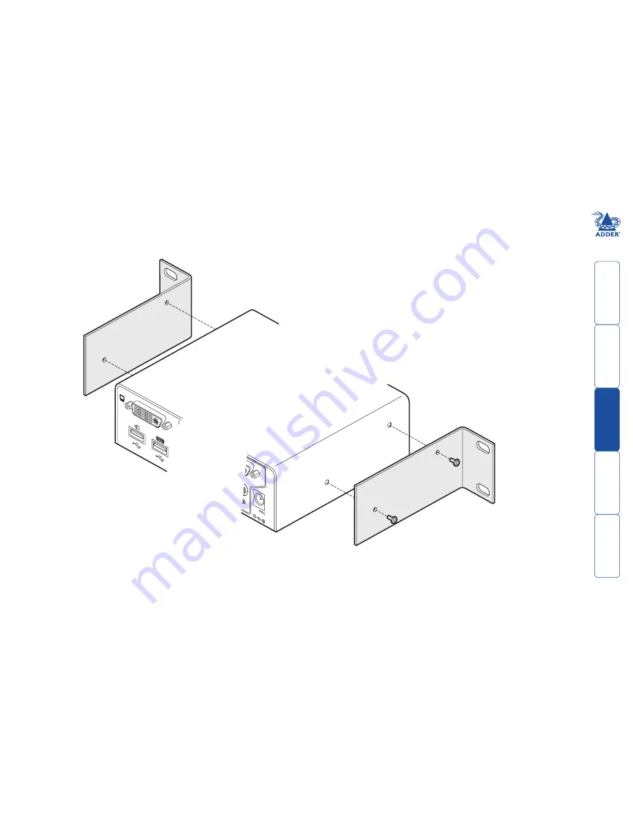 ADDER AVSD 1002 (2port) User Manual Download Page 9