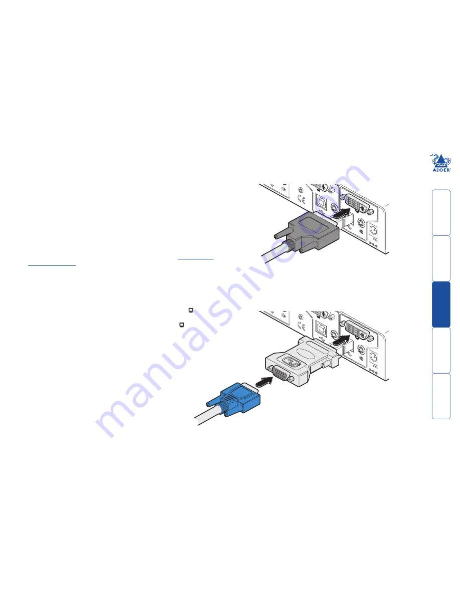 ADDER AVSD 1002 (2port) User Manual Download Page 11