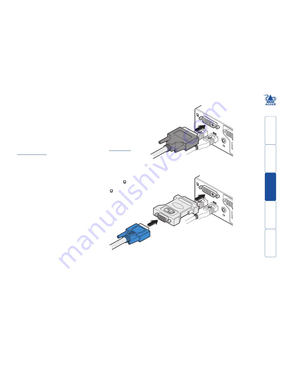 ADDER AVSD 1002 (2port) Скачать руководство пользователя страница 13