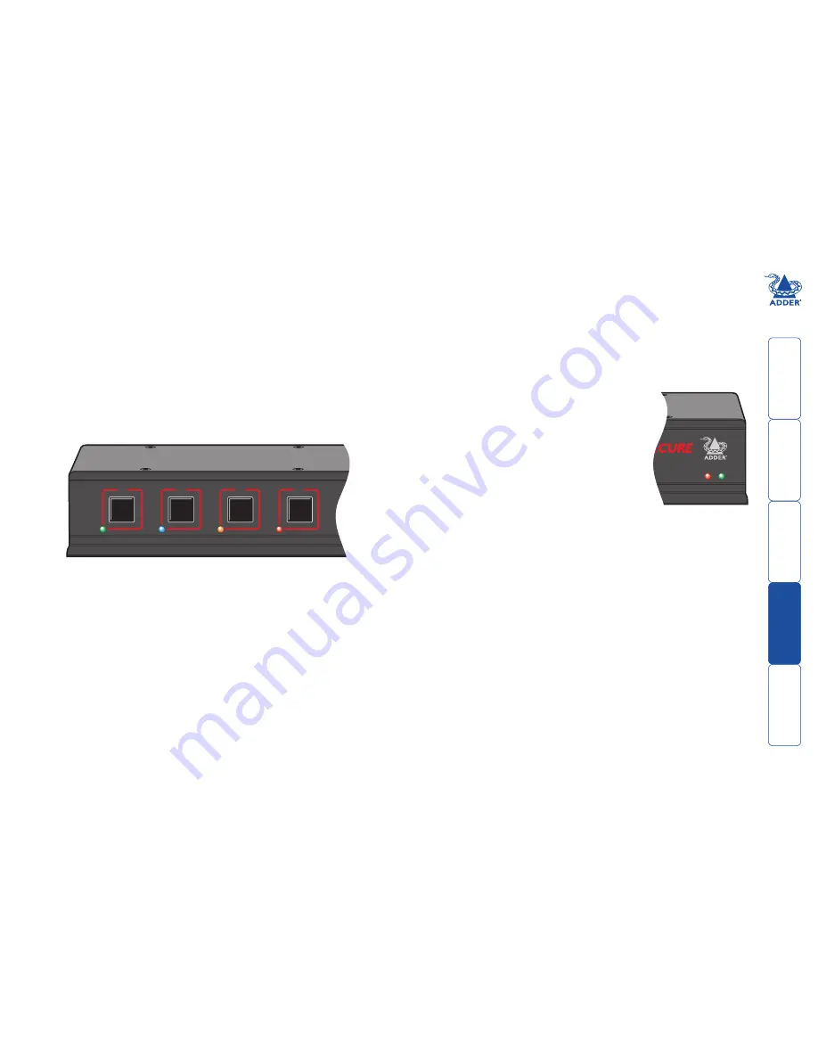 ADDER AVSD 1002 (2port) Скачать руководство пользователя страница 16