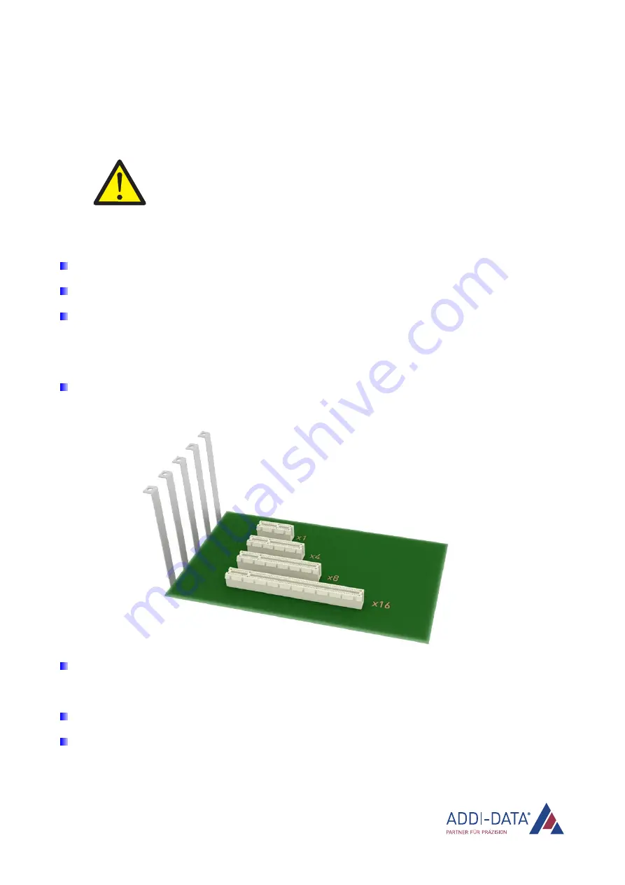 Addi-Data APCIe-7300 Technical Description Download Page 11