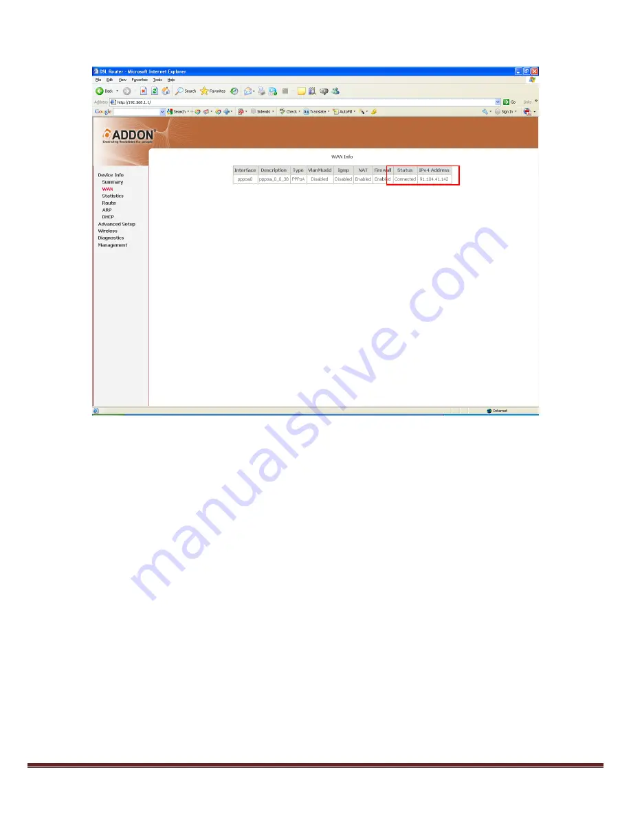 ADDON NWAR3650 Quick Installation Manual Download Page 8