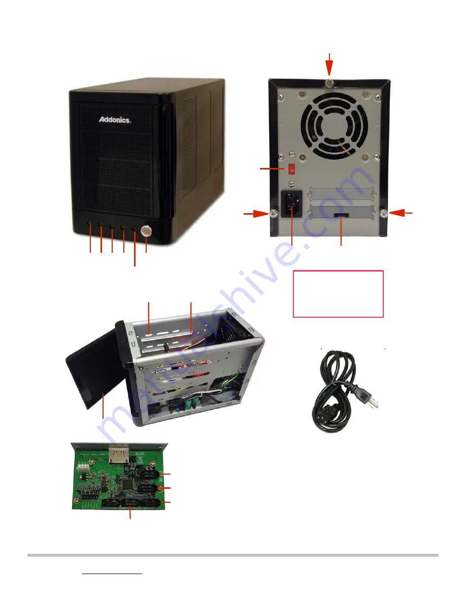 Addonics Technologies RTMPM6G Скачать руководство пользователя страница 2