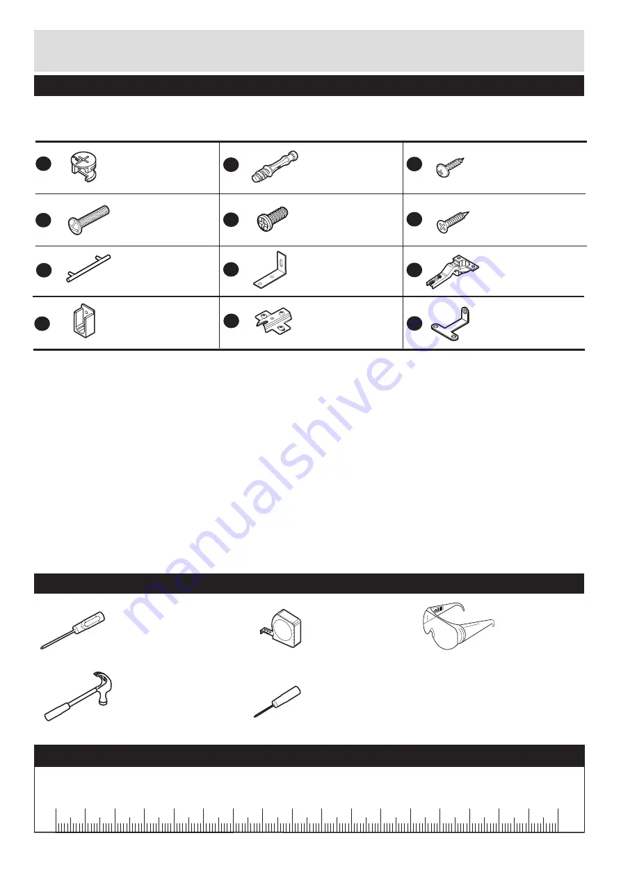 Addspace Helsinki OA580 Assembly Instructions Manual Download Page 4