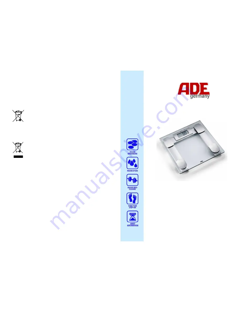 ADE BA 719 Operating Instructions Manual Download Page 13