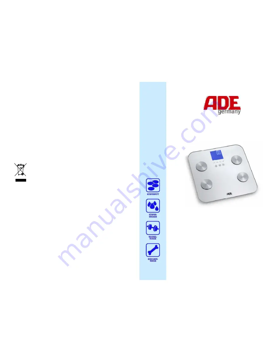 ADE BA 910 Скачать руководство пользователя страница 49