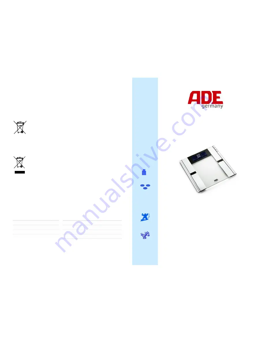 ADE june BA 812 Instruction Manual Download Page 1