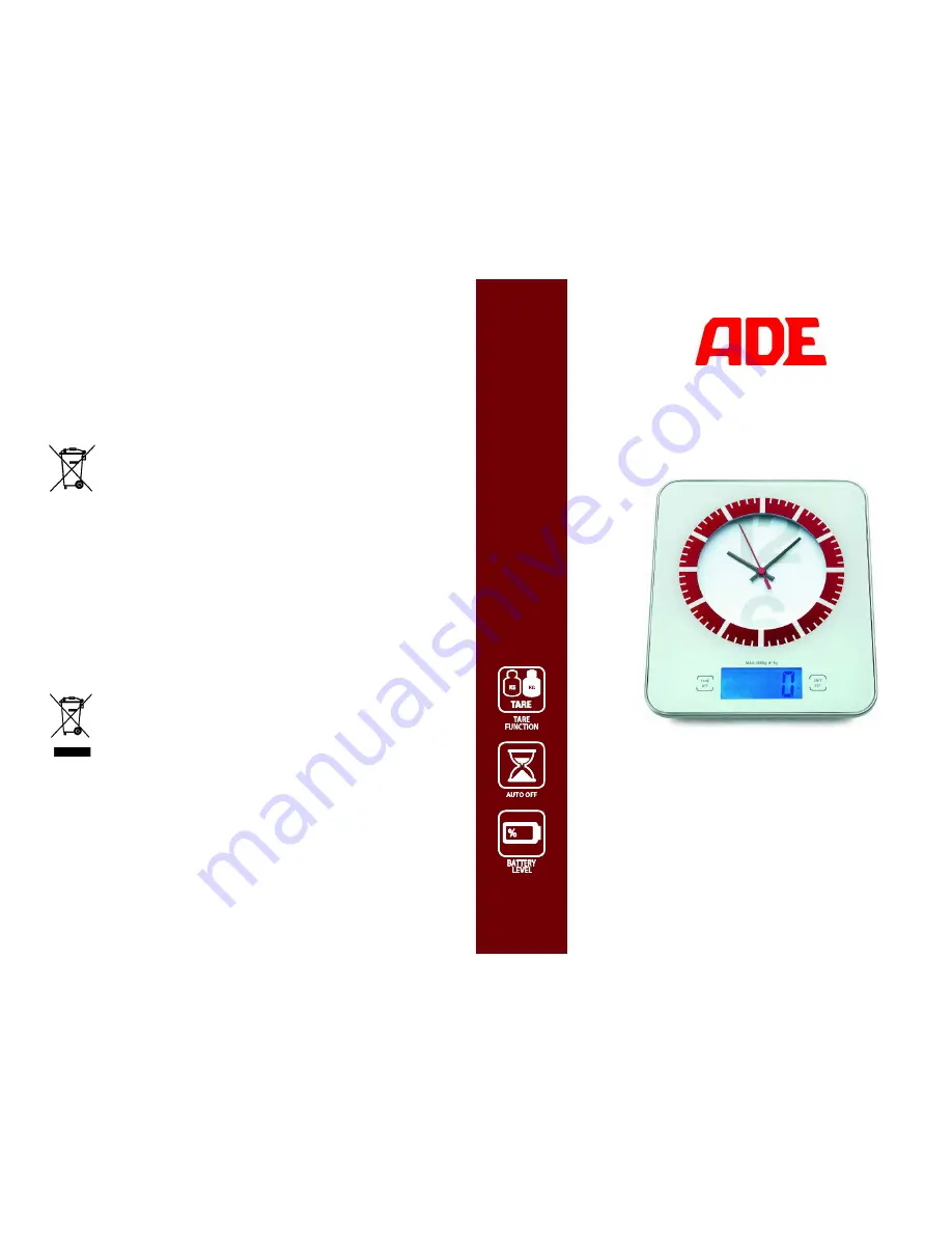 ADE KE 1250 Скачать руководство пользователя страница 3