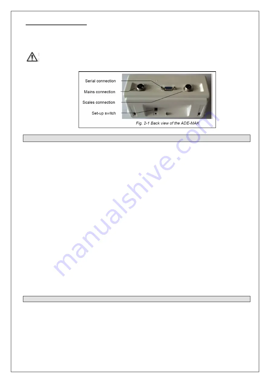 ADE M600620 Скачать руководство пользователя страница 7