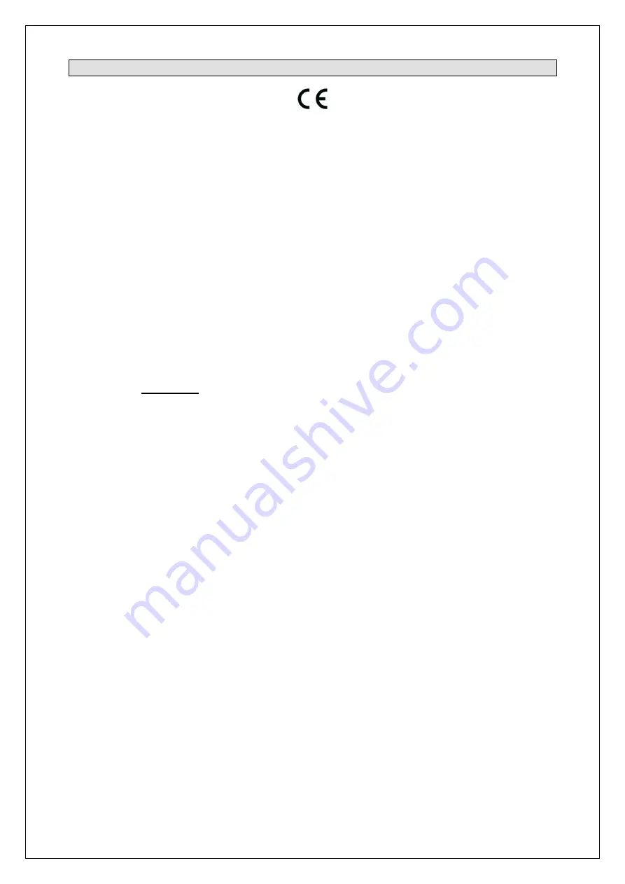 ADE MV302600 Operating Manual Download Page 8