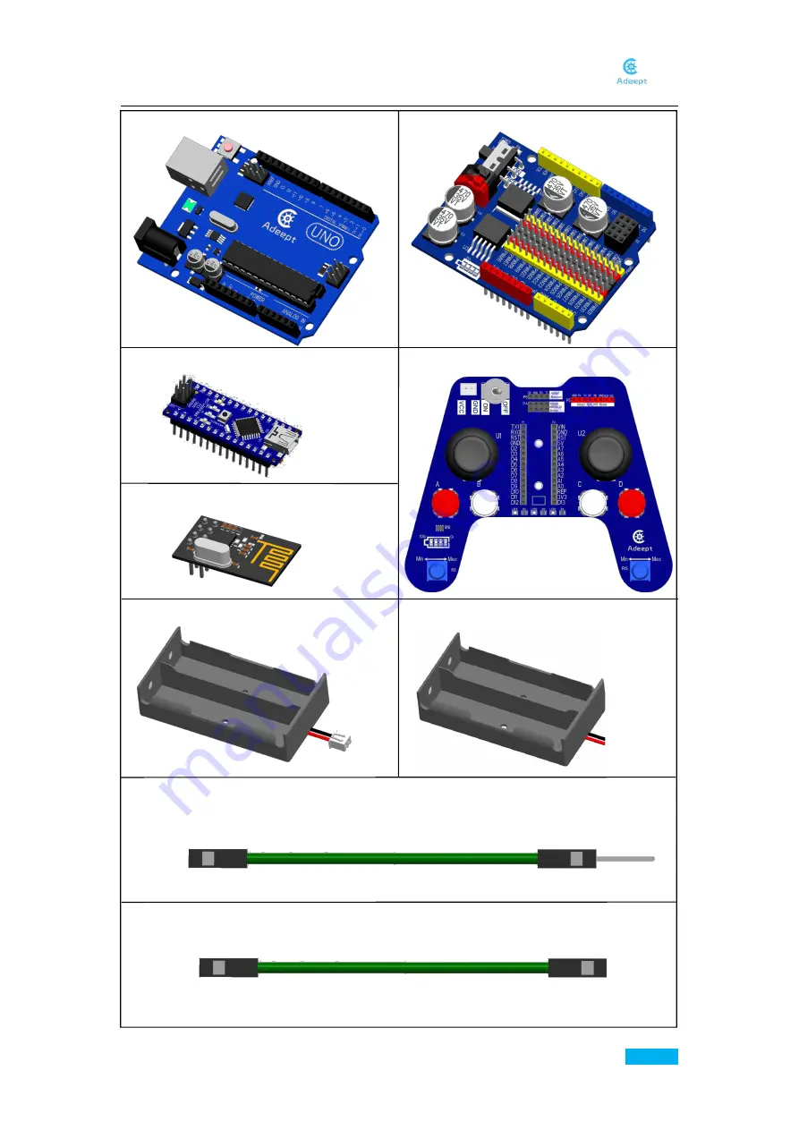 ADEEPT Hexapod 6 Legs Spider Robot Manual Download Page 7