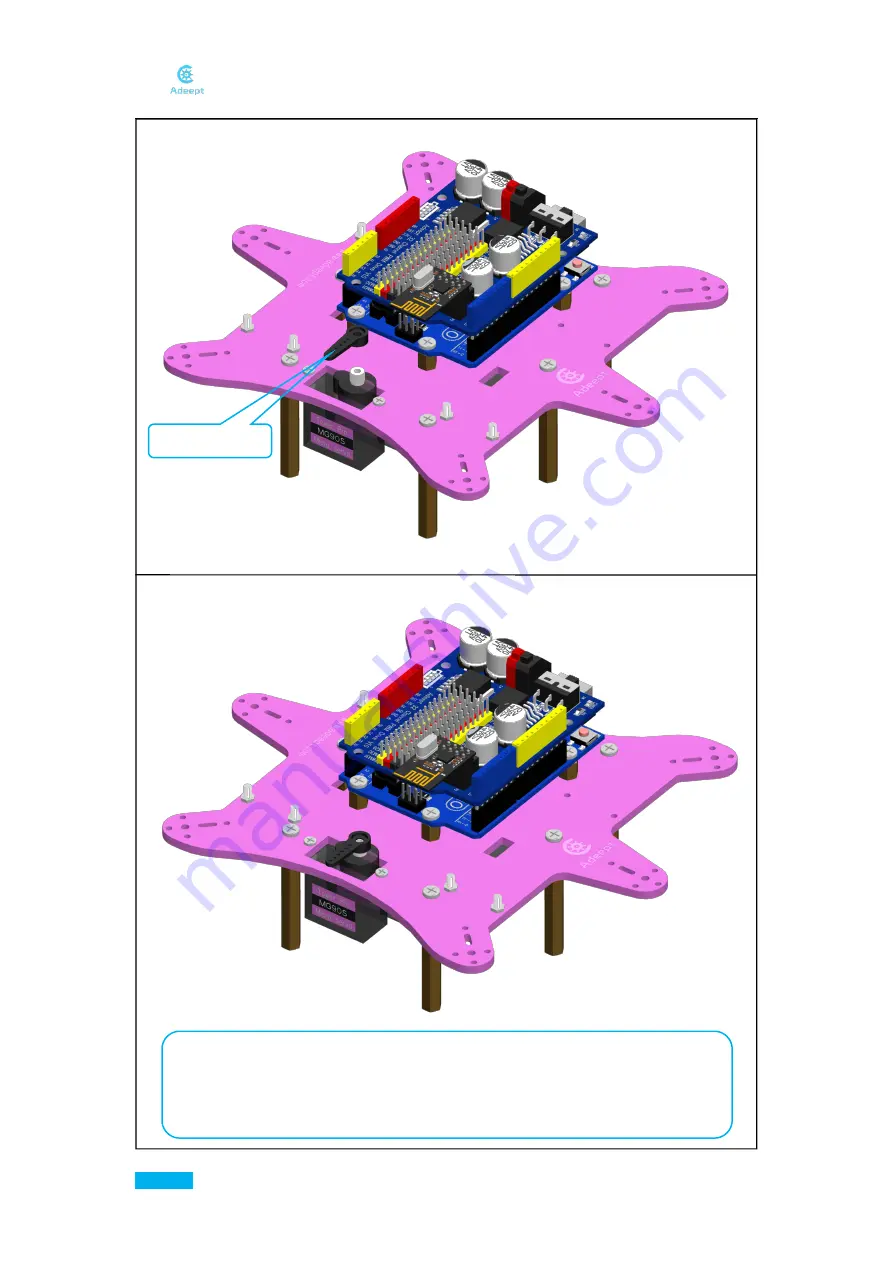 ADEEPT Hexapod 6 Legs Spider Robot Manual Download Page 28