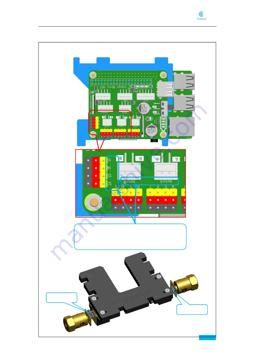 ADEEPT RaspTank Manual Download Page 45