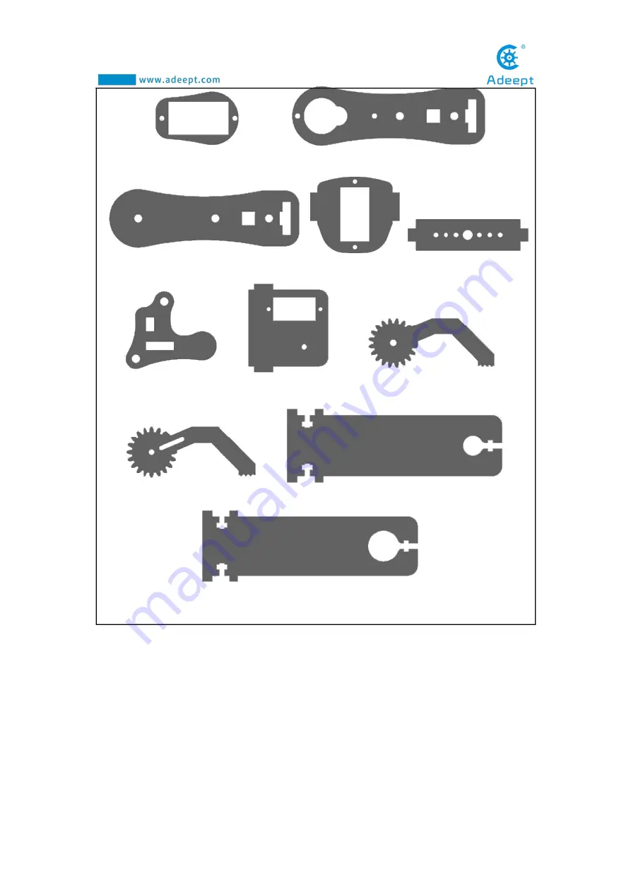 ADEEPT Robotic Arm Скачать руководство пользователя страница 5