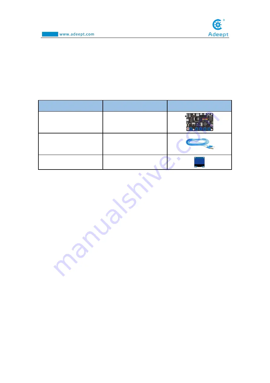 ADEEPT Robotic Arm Manual Download Page 50