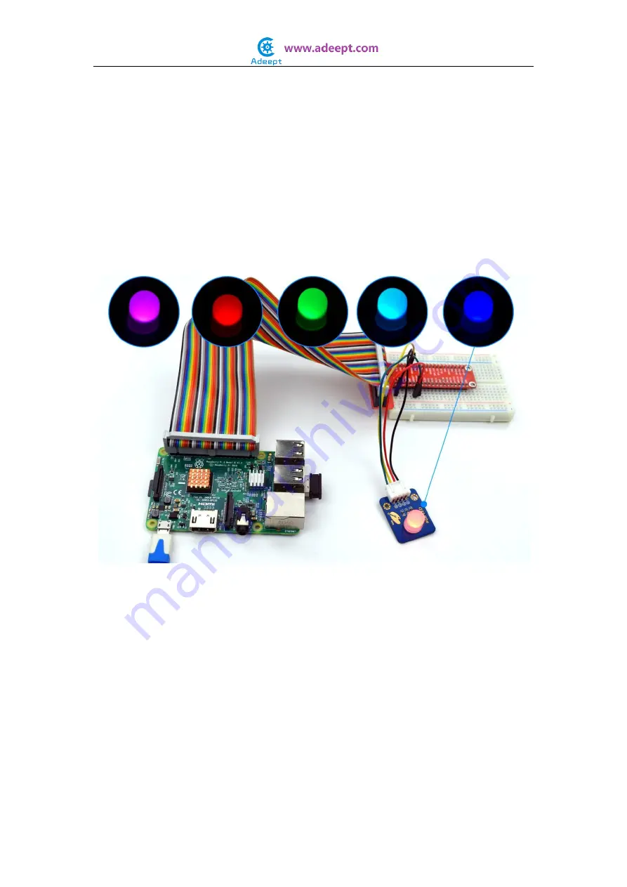 ADEEPT Ultimate Sensor Kit for Raspberry Pi Manual Download Page 27