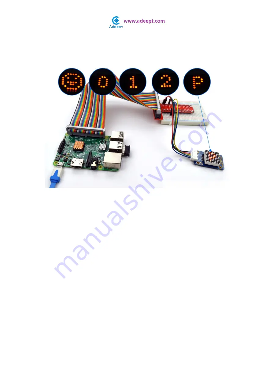 ADEEPT Ultimate Sensor Kit for Raspberry Pi Manual Download Page 96