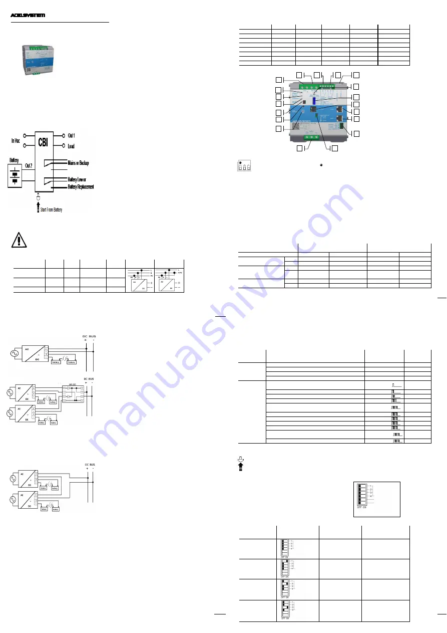 ADELSYSTEM CBI-1280 Series Manual Download Page 3