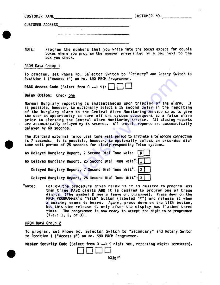 ADEMCO 4150 C-COM Installation Instructions Manual Download Page 16