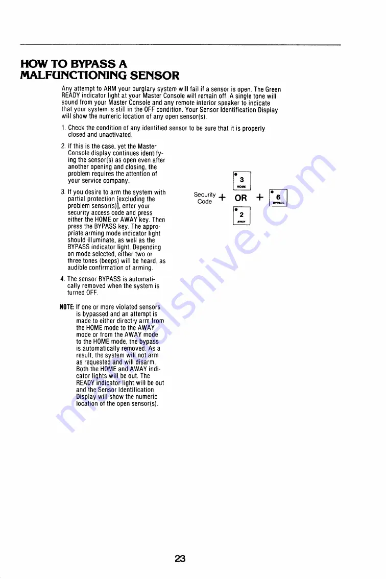 ADEMCO Alert II User Manual Download Page 25