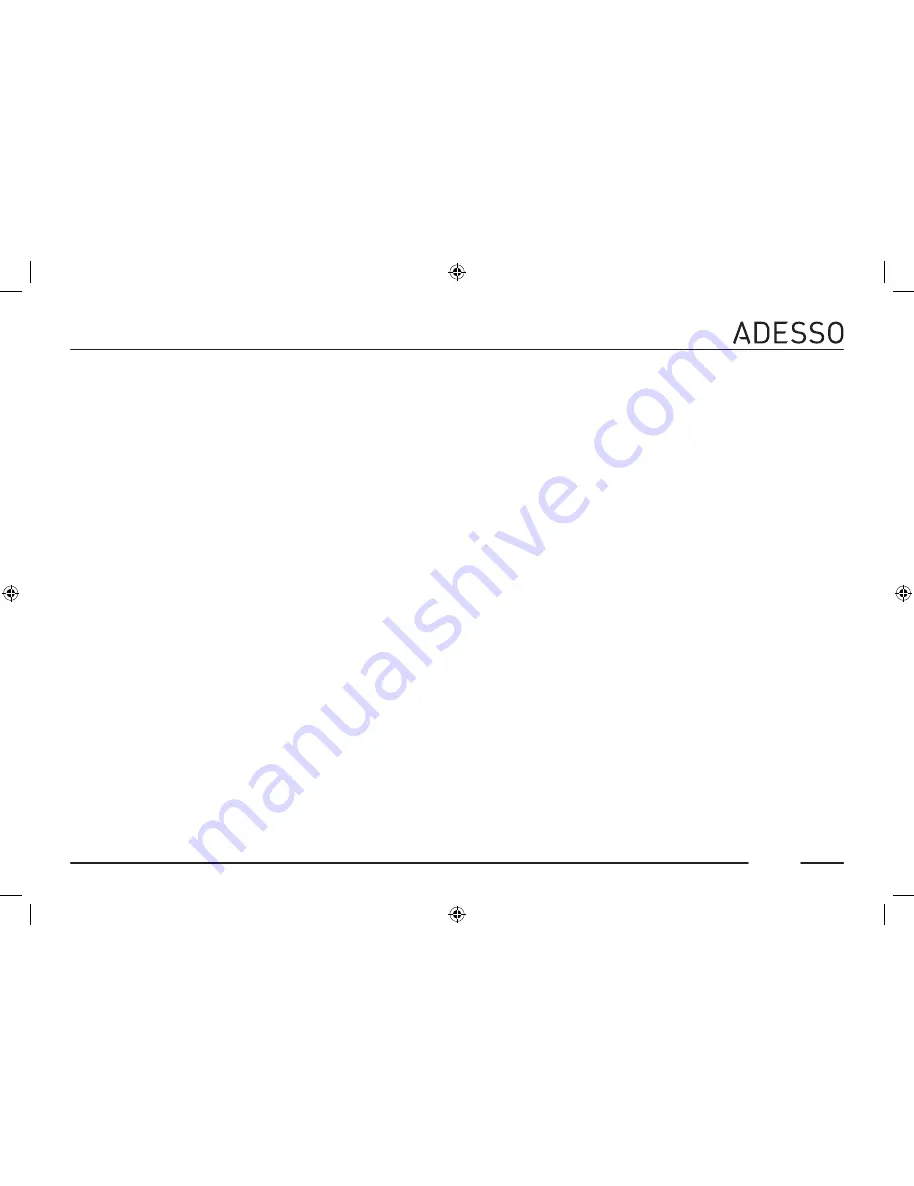 Adesso CXFB22G Скачать руководство пользователя страница 5