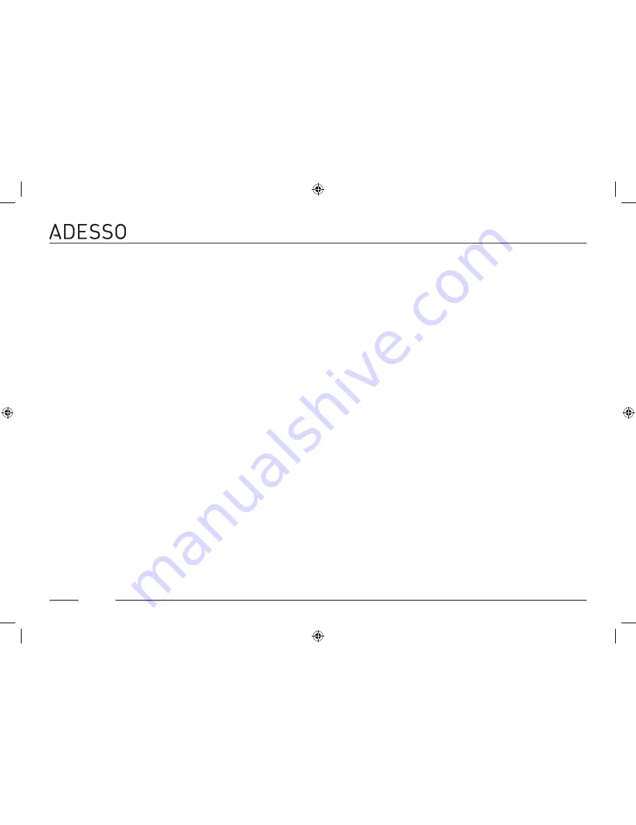 Adesso CXFB22G Скачать руководство пользователя страница 8