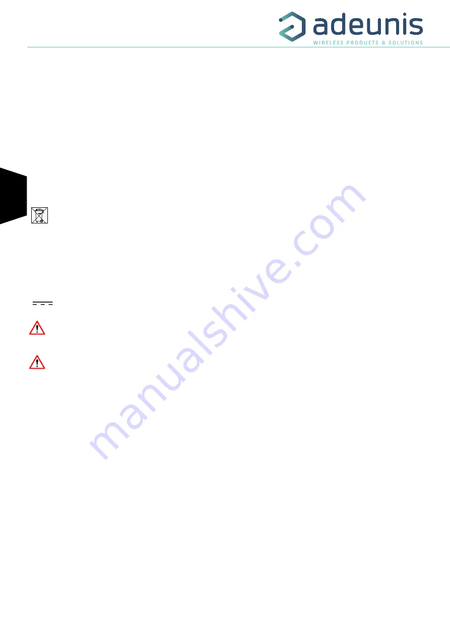 Adeunis RF ARF8181BA2D User Manual Download Page 48