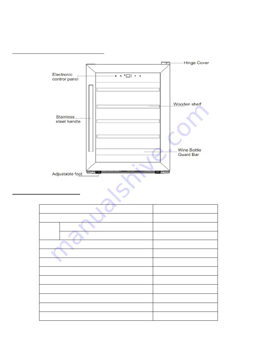 Adeva Les Petits Champs CAVC20 Instruction Manual Download Page 2