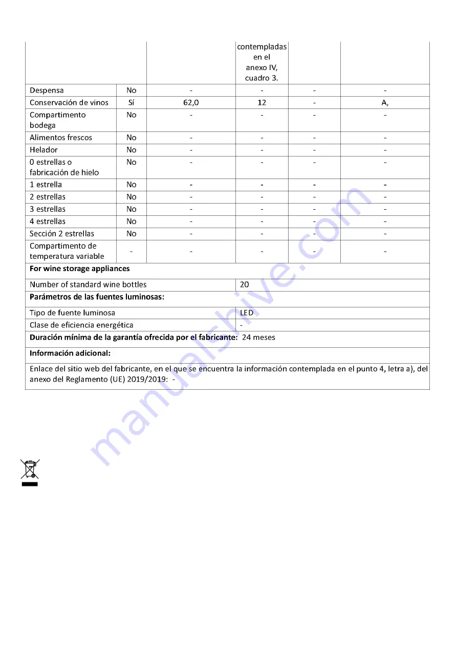 Adeva Les Petits Champs CAVC20 Instruction Manual Download Page 88