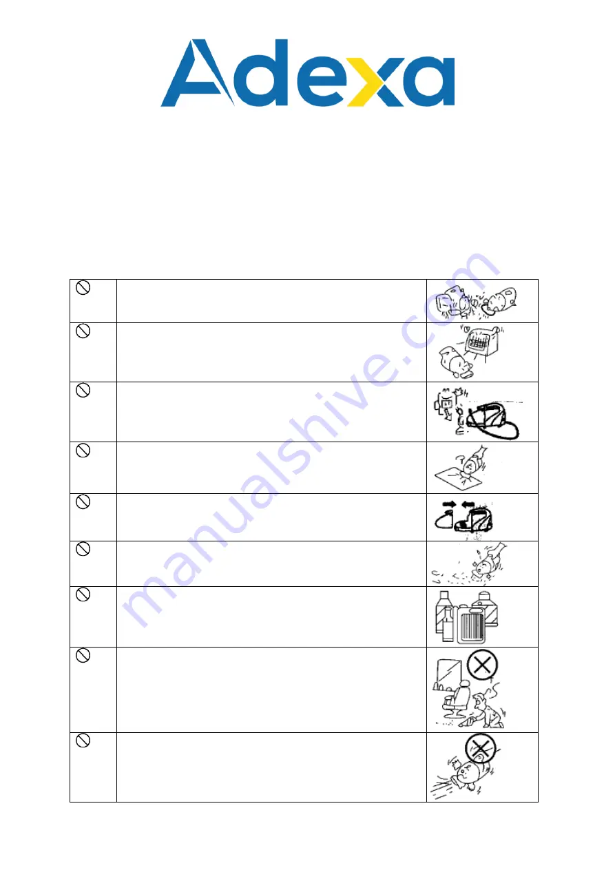 Adexa K-606F/1380 Operating Instructions Manual Download Page 4