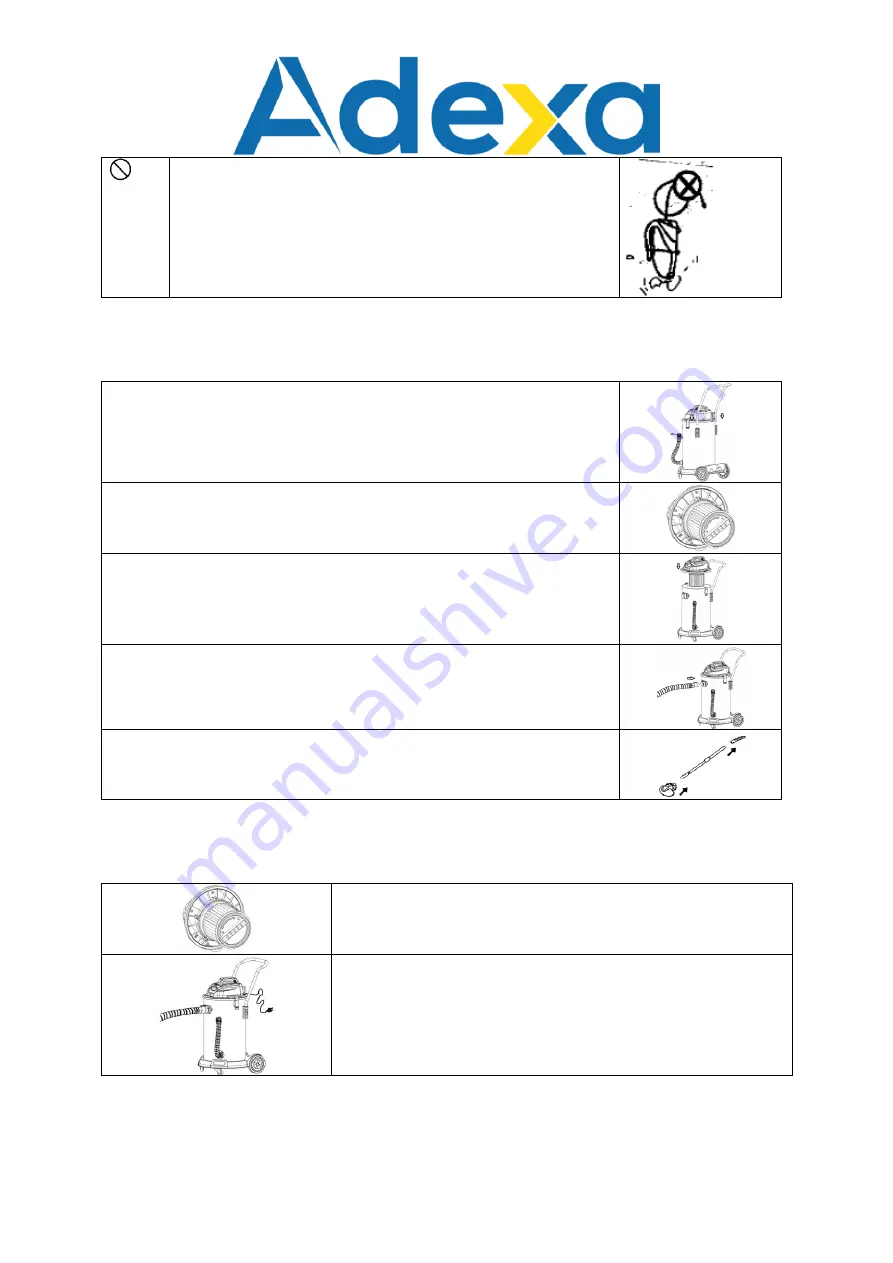 Adexa K-606F/1380 Operating Instructions Manual Download Page 5