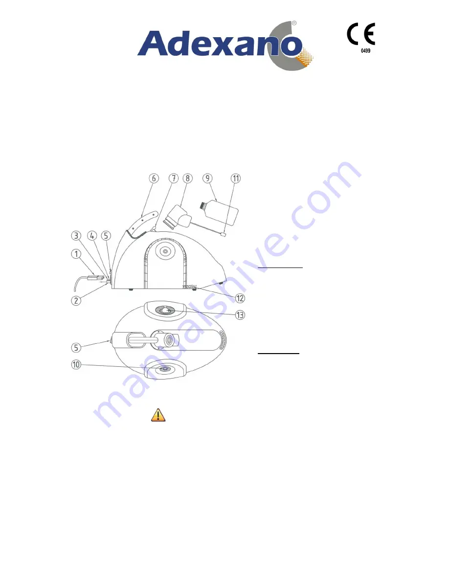 ADEXANO BACOBAN User Manual Download Page 1