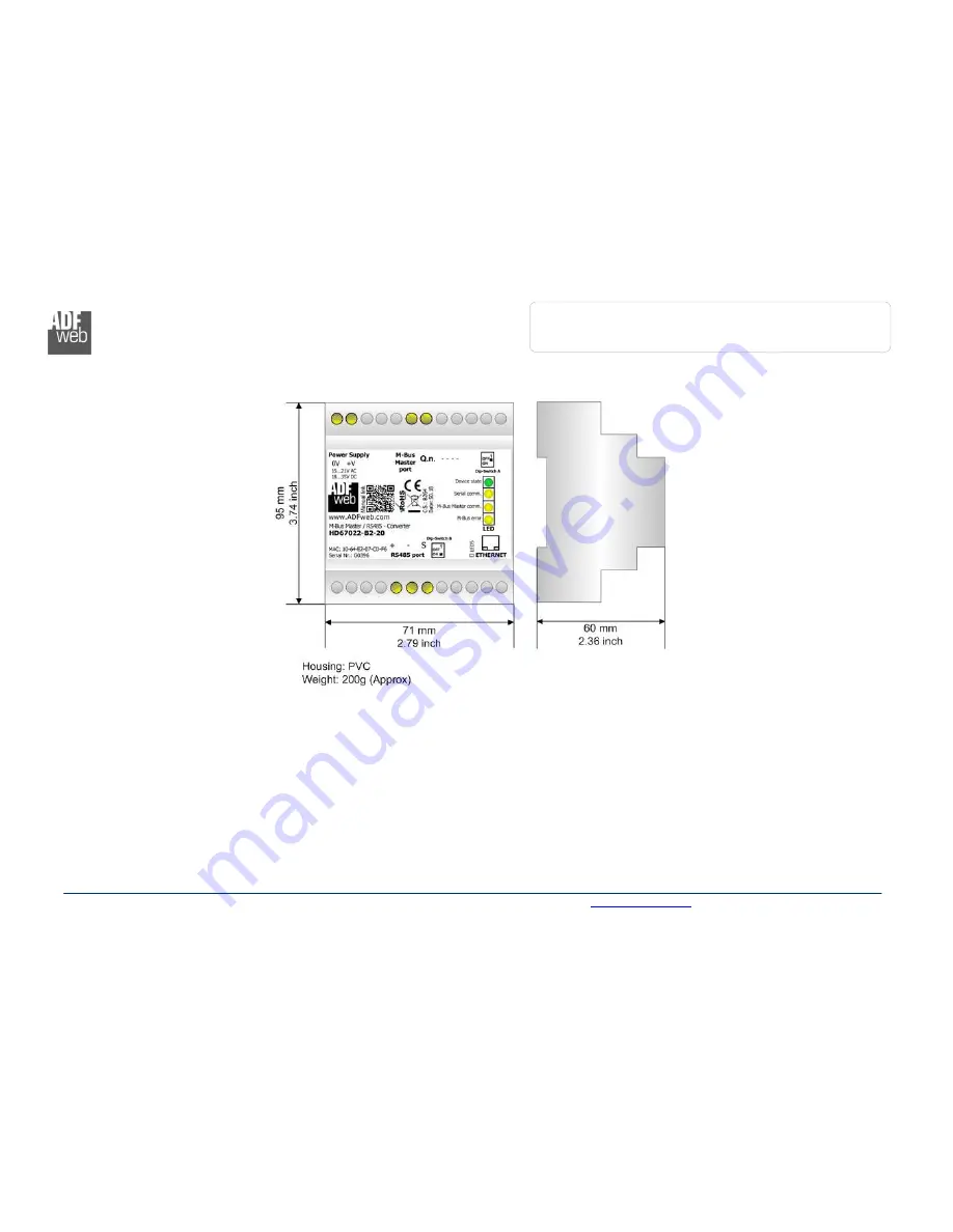 ADF Web HD67021-B2-160 Скачать руководство пользователя страница 21