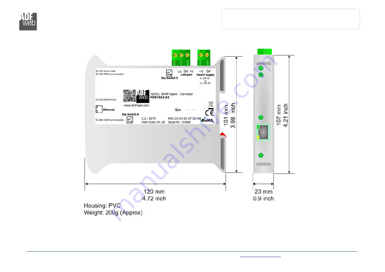 ADF Web HD67162 User Manual Download Page 29