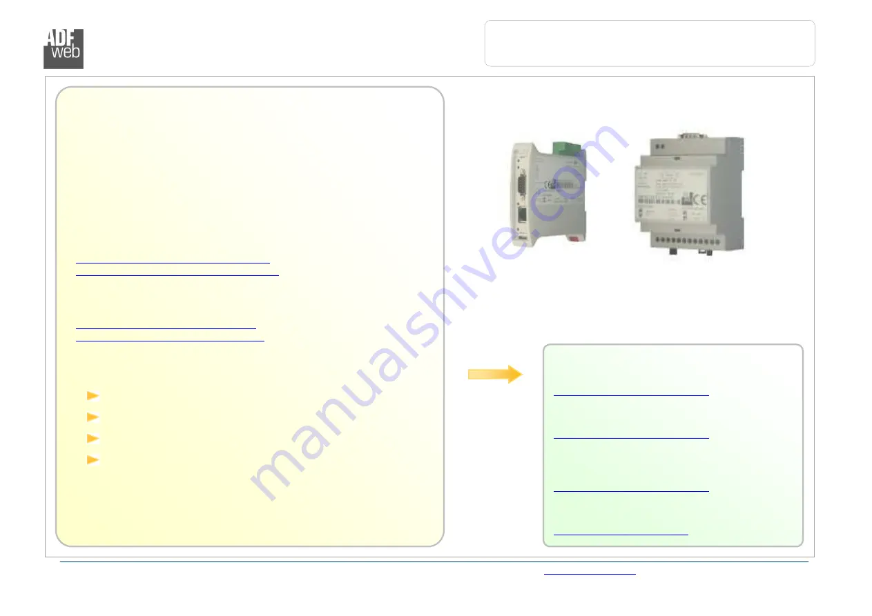 ADF Web HD67213 Скачать руководство пользователя страница 1