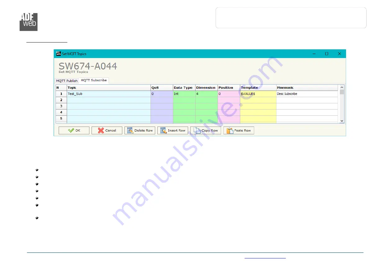 ADF Web HD674-A044 User Manual Download Page 22