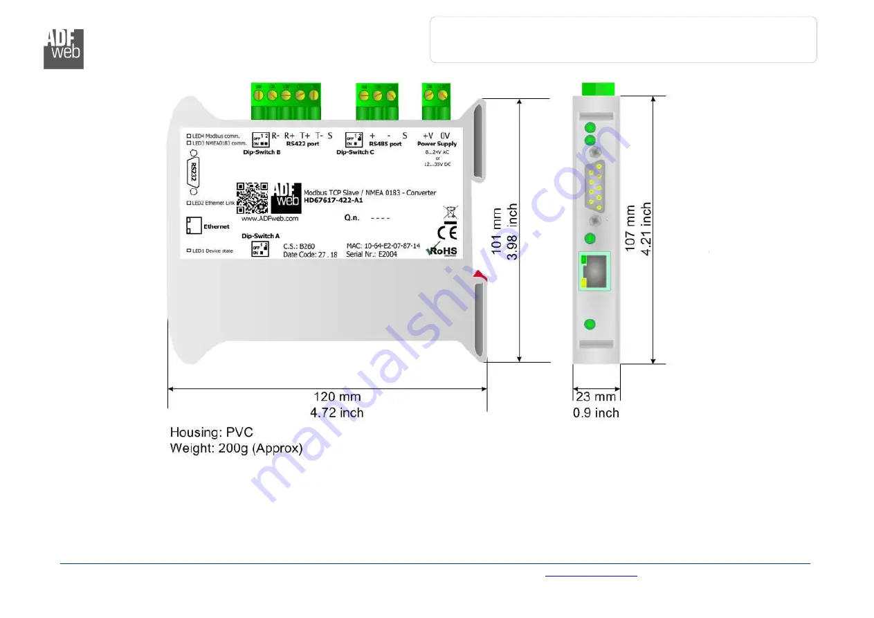 ADF Web HD67617-422-A1 User Manual Download Page 27