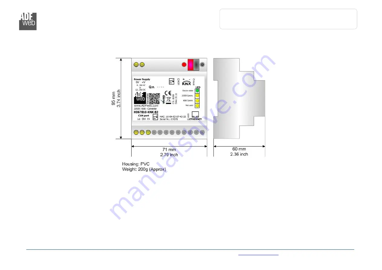 ADF Web HD67810-KNX-B2 Скачать руководство пользователя страница 23