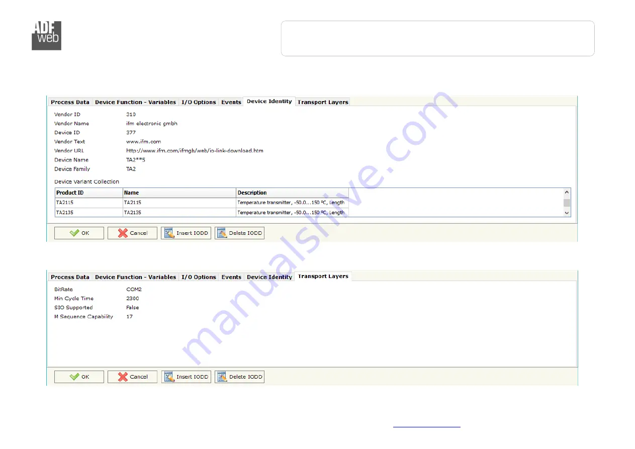 ADF Web HD67878-A1-2A User Manual Download Page 29