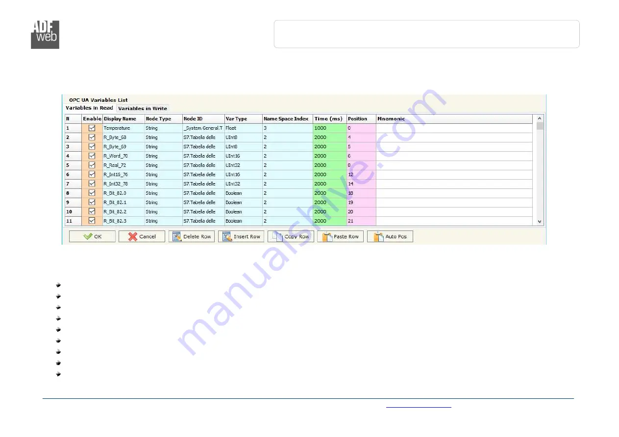 ADF Web HD67B08-2-B2 User Manual Download Page 22