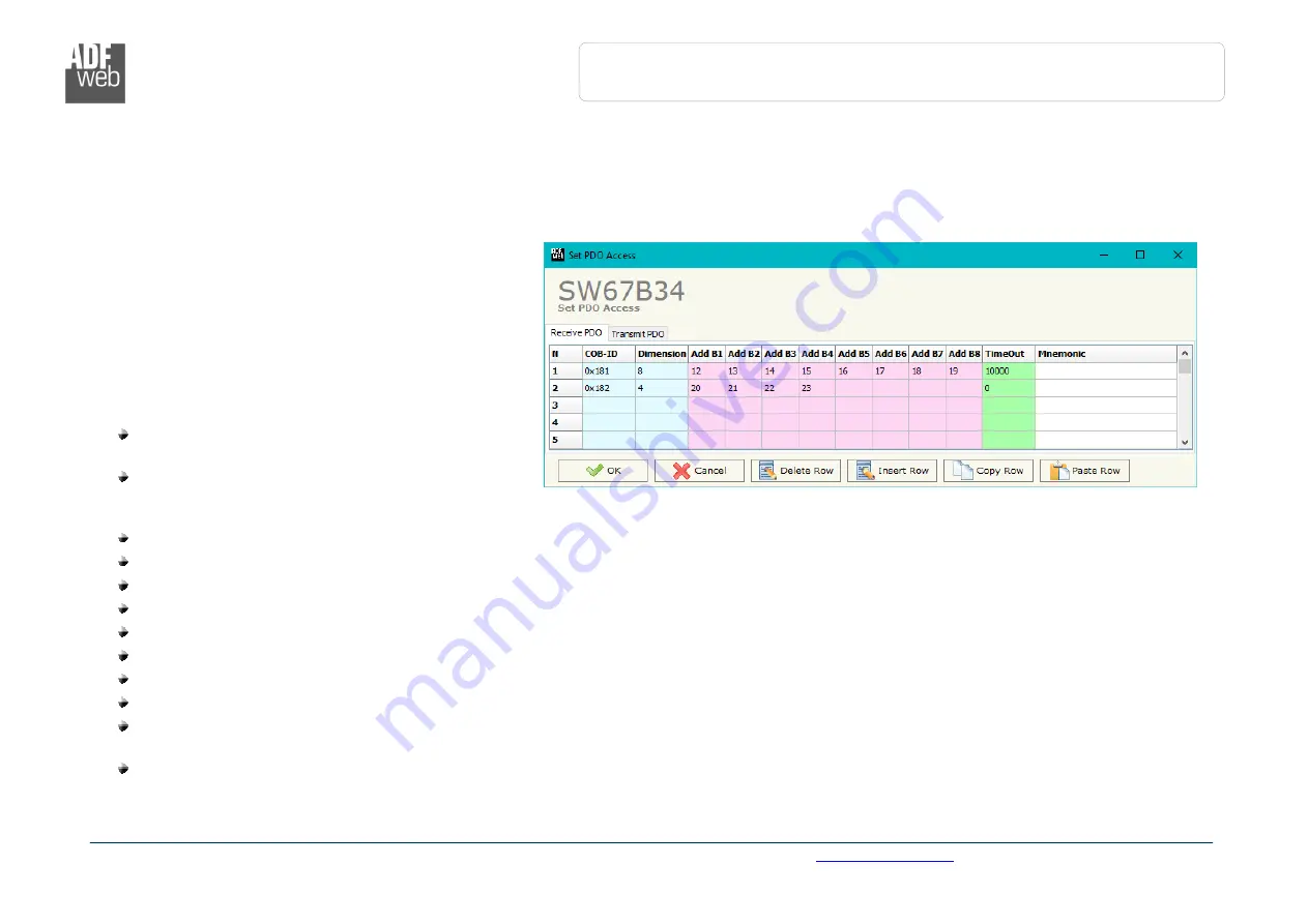 ADF Web HD67B34-B2 Скачать руководство пользователя страница 22