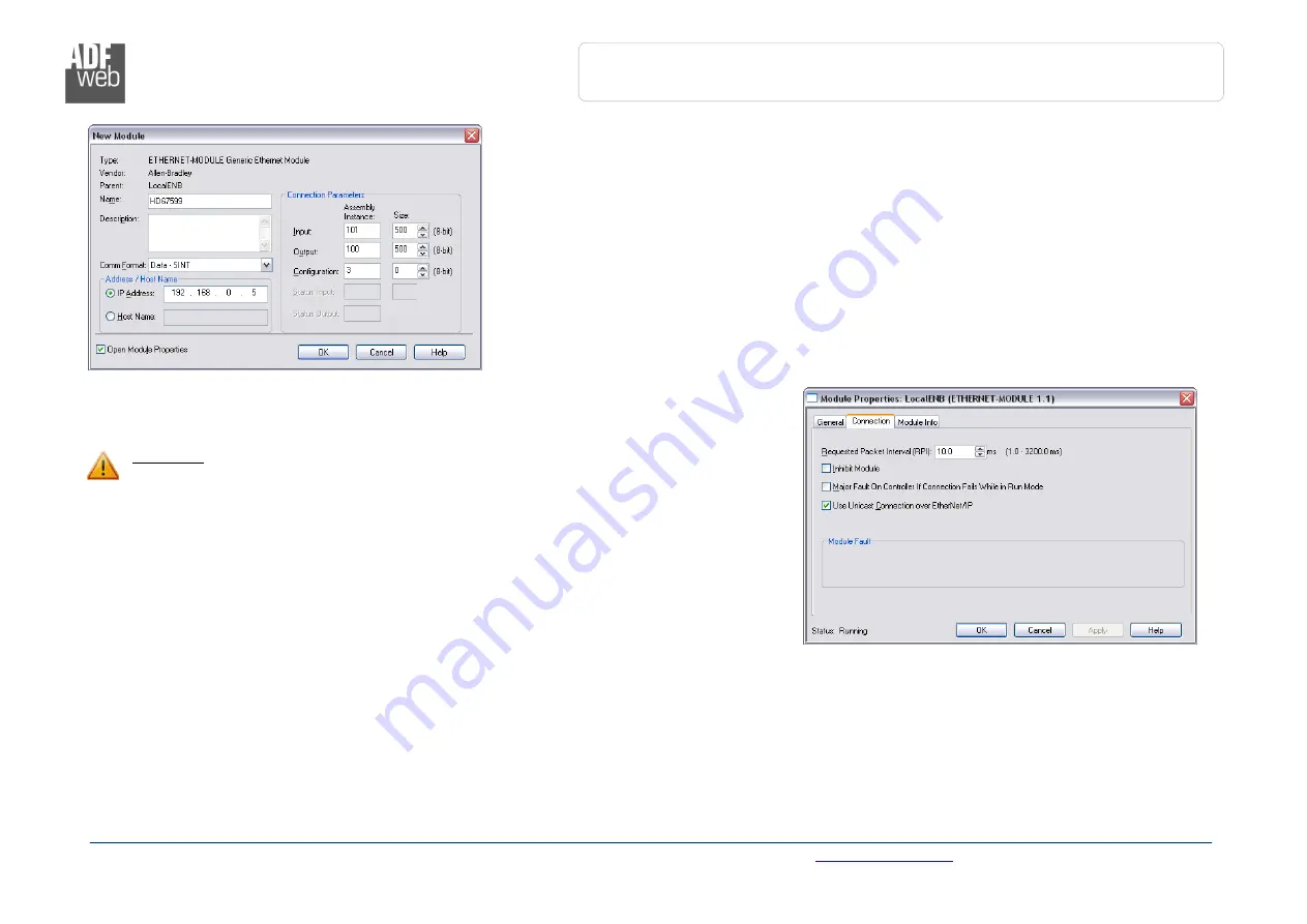 ADF Web HD67B39-B2 User Manual Download Page 21