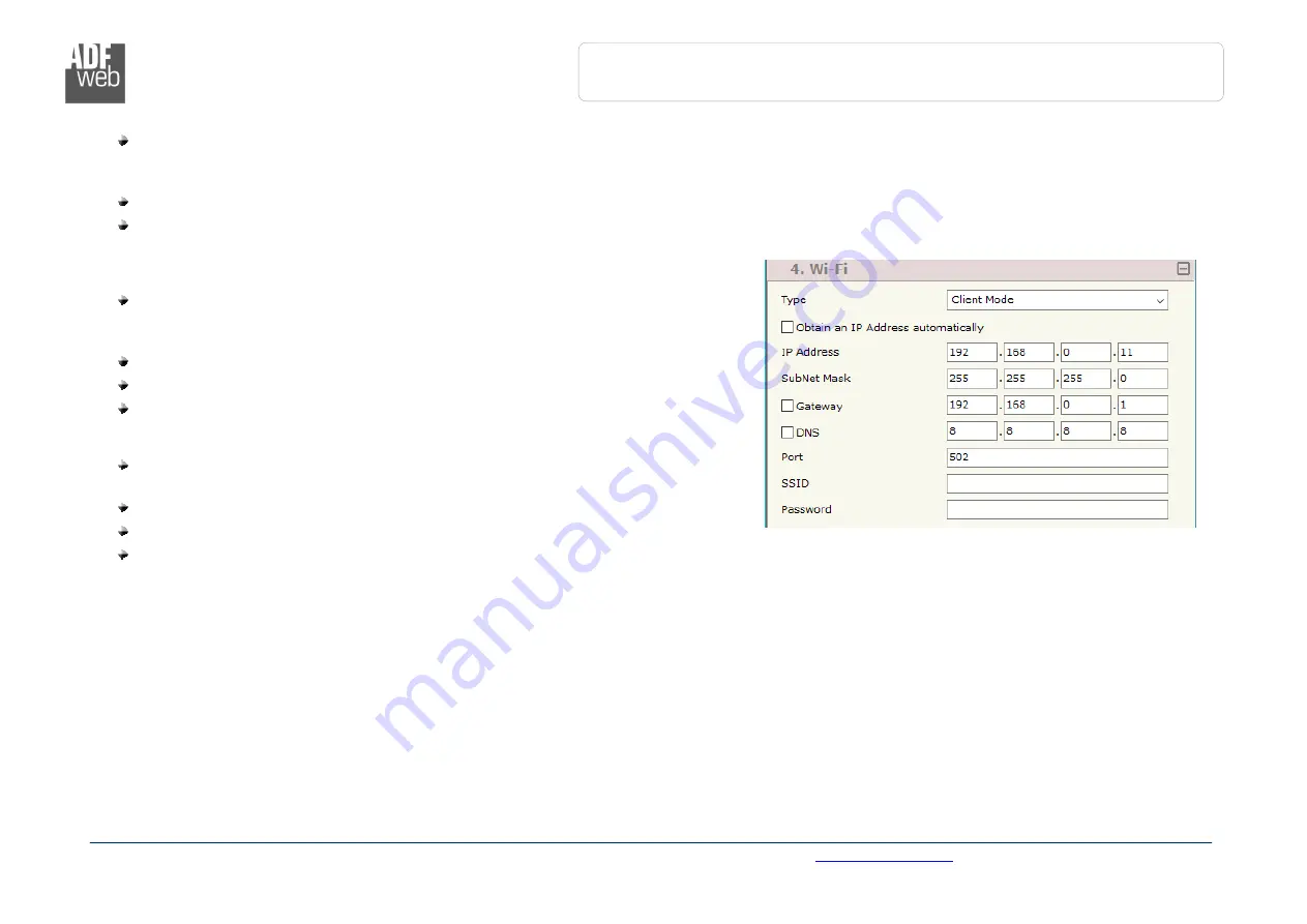 ADF Web HD67B42-B2 User Manual Download Page 19