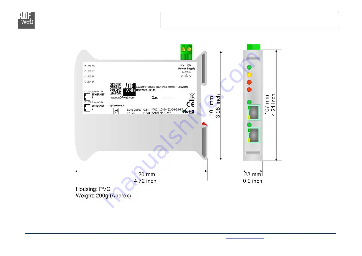 ADF Web HD67B81-IP-A1 User Manual Download Page 28