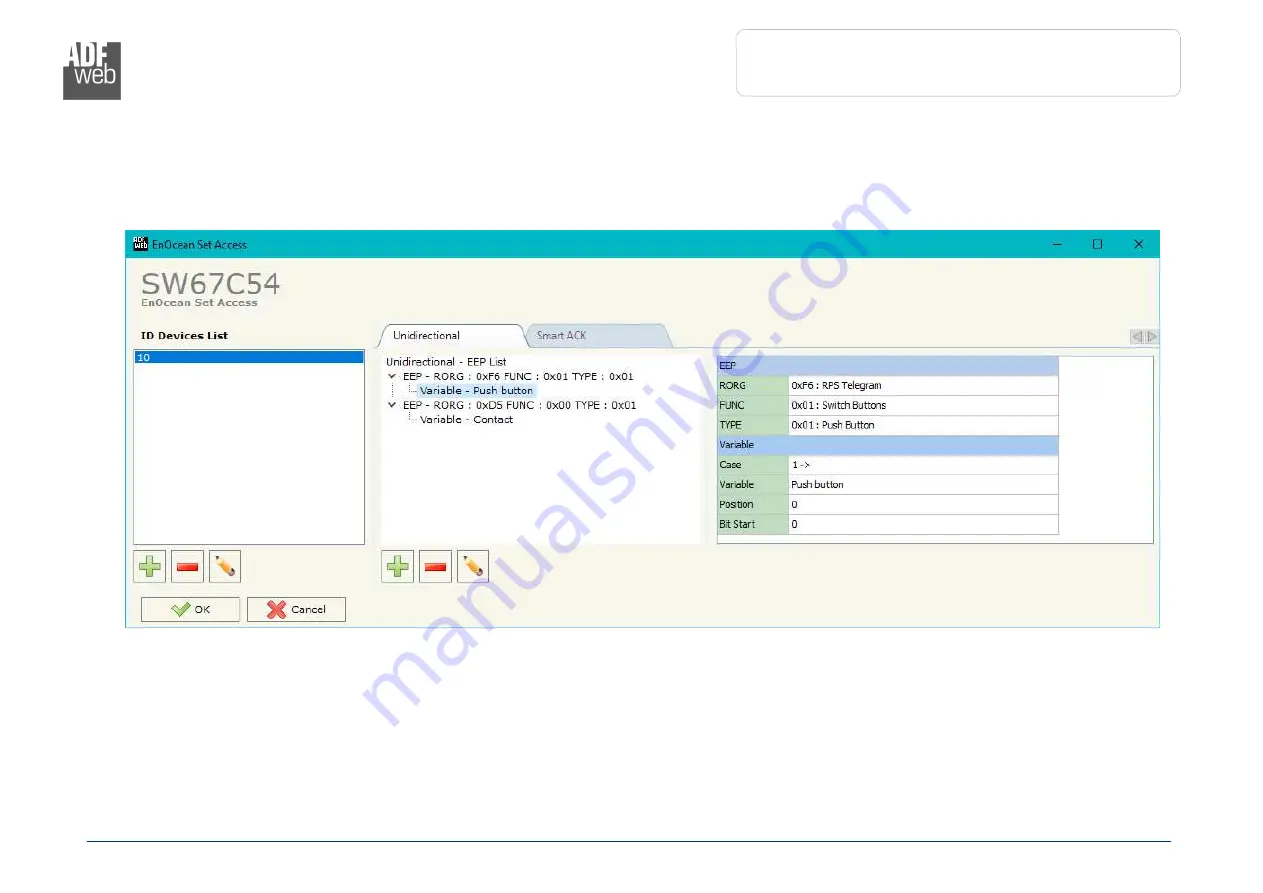 ADF Web HD67C52-2-B2 User Manual Download Page 17