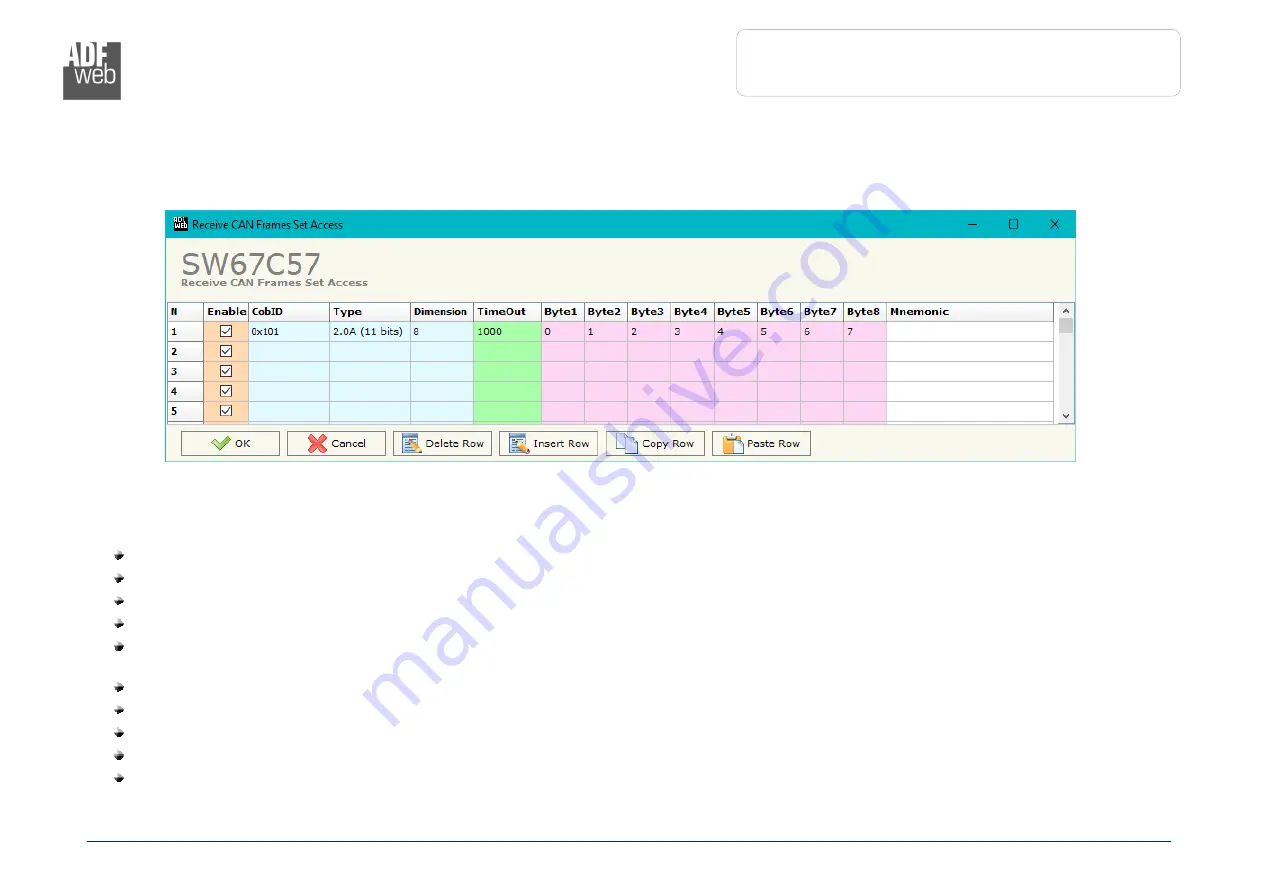 ADF Web HD67C57-B2 User Manual Download Page 21