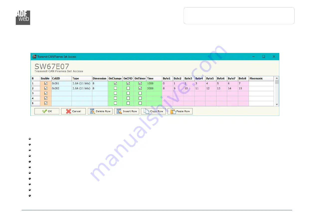 ADF Web HD67C57-B2 User Manual Download Page 23