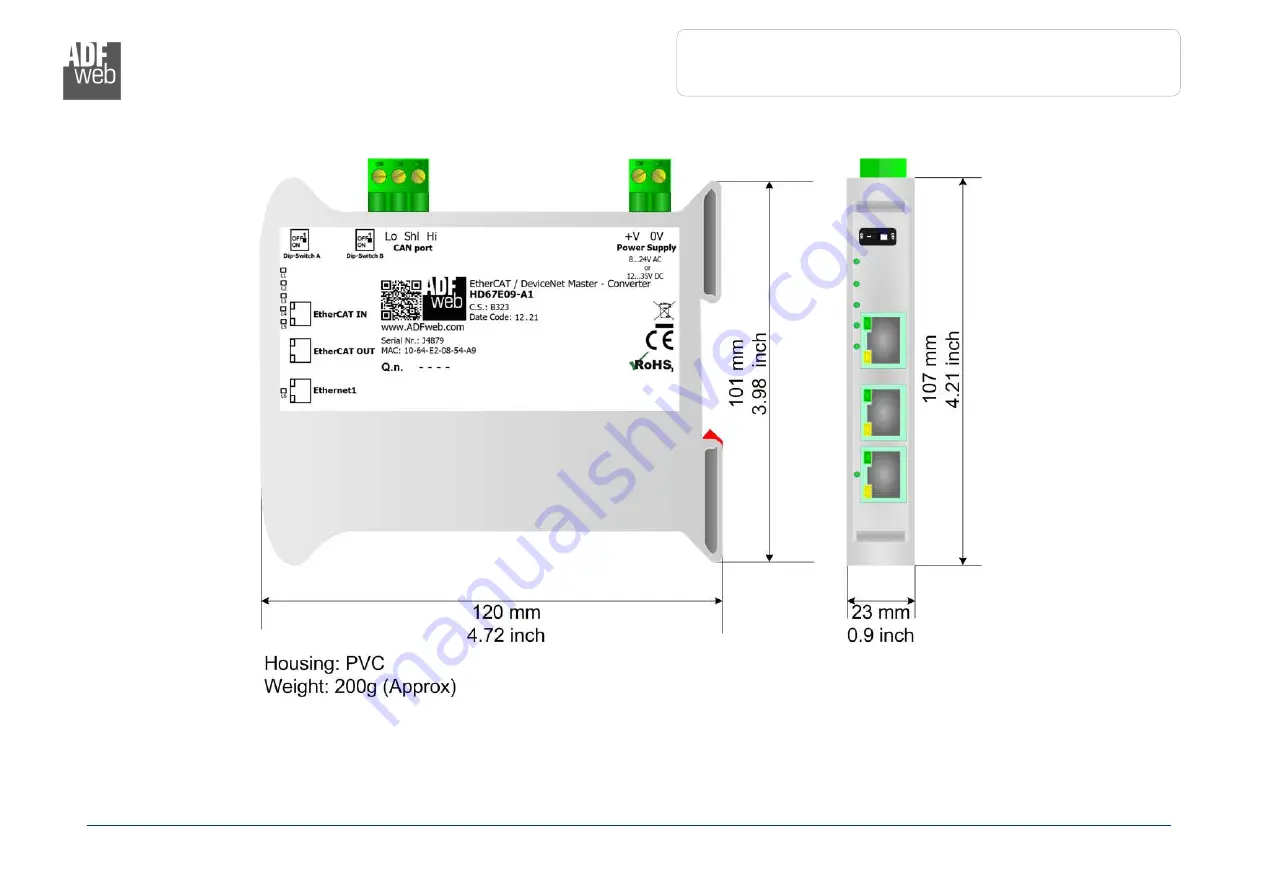 ADF Web HD67E09-A1 User Manual Download Page 23