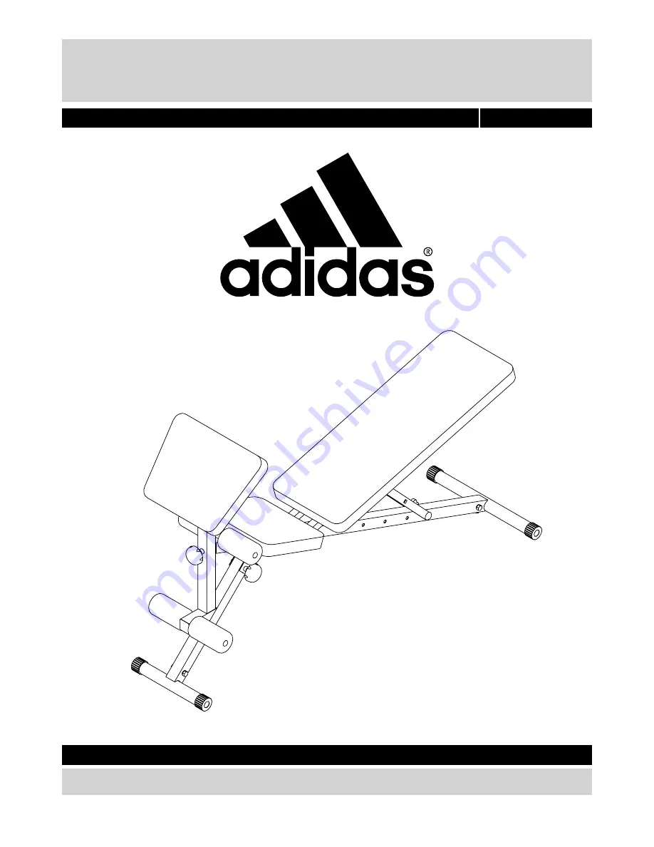 Adidas ADBE-10338 Assembly & User Instructions Download Page 1